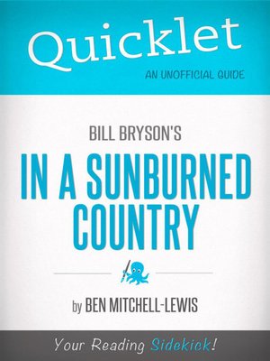 cover image of Quicklet on Bill Bryson's in a Sunburned Country